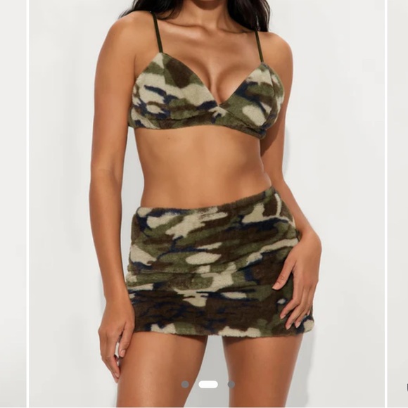 Fashion nova mini skirt set - Picture 1 of 5